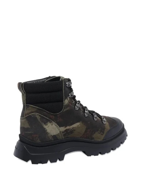 Кожени туристически боти Hogan зелено