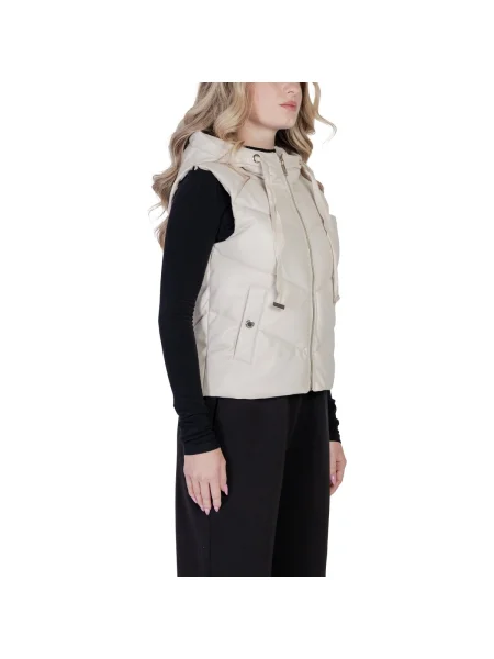 Morgan Vestă Écru negru