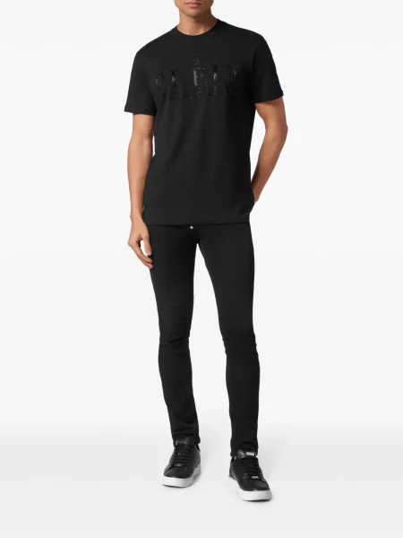 Marškinėliai Philipp Plein juoda