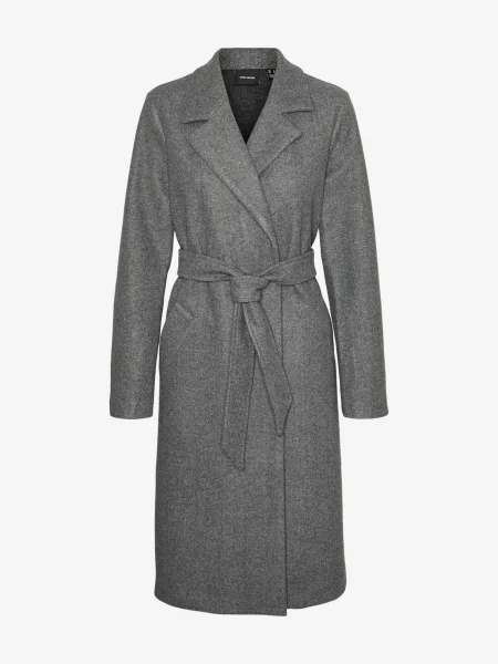 VERO MODA Prechodný kabát VMFortuneaya' sivá