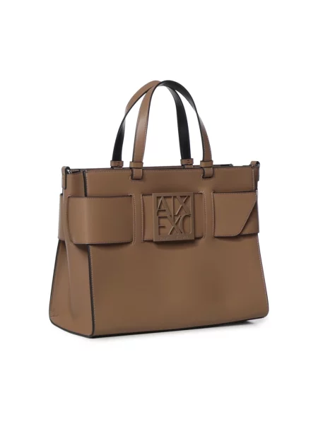 Torebka Armani Exchange brązowa
