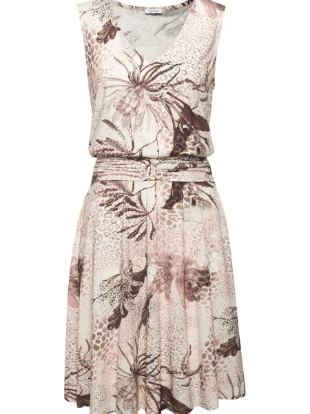 LASCANA Rochie amestecat / maro amestecat bej
