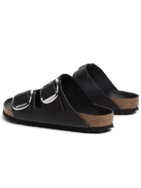 Birkenstock Kožené šľapky Birkenstock Arizona Big Buckle čierna