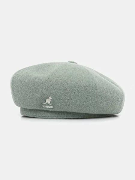 Вълнена шапка Kangol зелено
