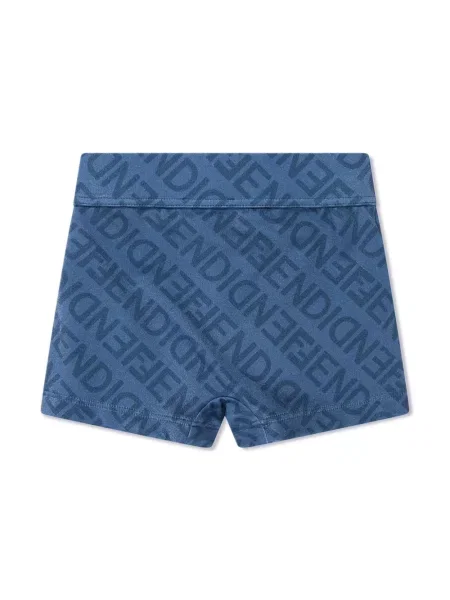 Kąpielówki dziecięce Fendi niebieskie