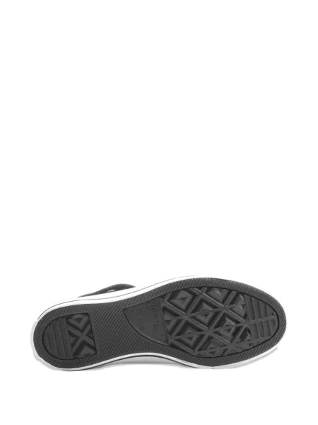 Sneakerși Converse Chuck Taylor All Star cu dungi cu franjuri din țesătură twill negru
