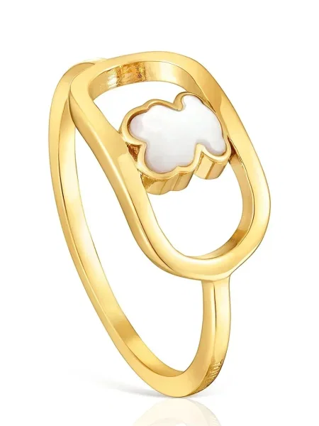 TOUS Prstan Camille zlata