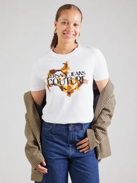 Versace Jeans Couture Tričko biela