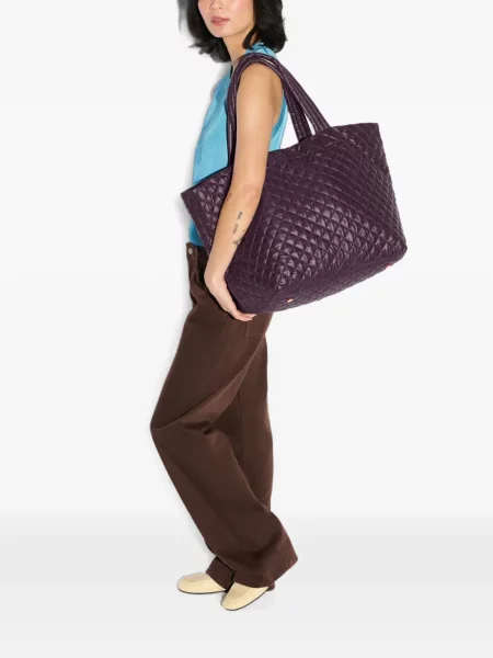 Matlasat geantă shopper Mz Wallace violet