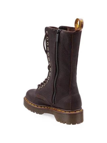 Botine Dr. Martens din piele maro