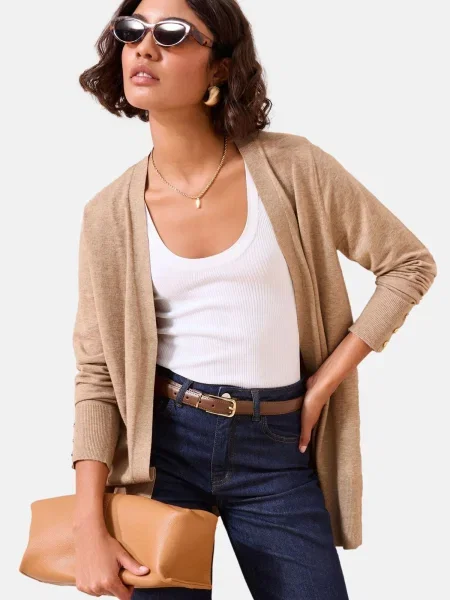 Friends Like These Geacă tricotată maro