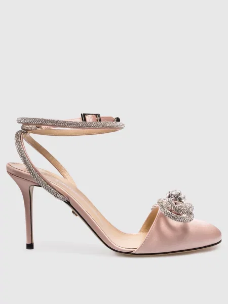 Босоніжки Mach&mach з бантом рожеві