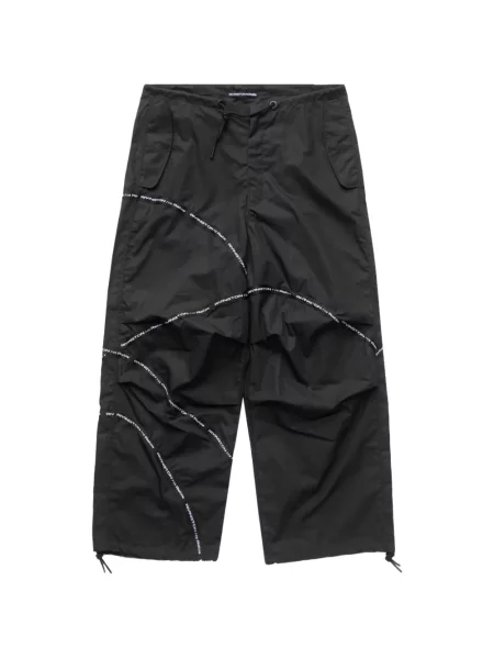 Pantaloni Rrr123 cu autograf negru