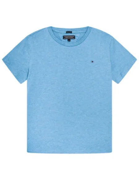 Tommy Hilfiger Tričko Basic Cn Knit S D modrá