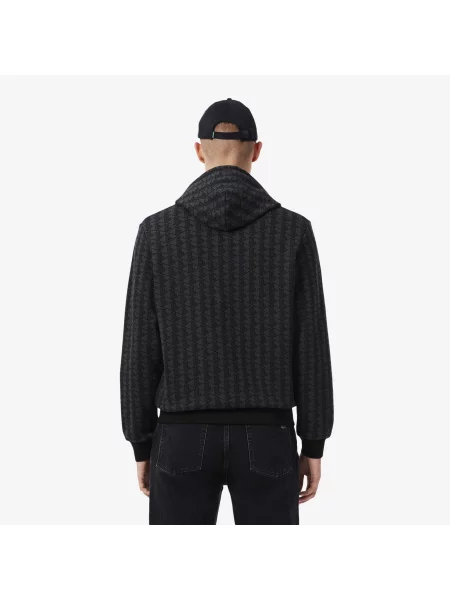 Lacoste Bluza Polarowa Z Monogramem szary