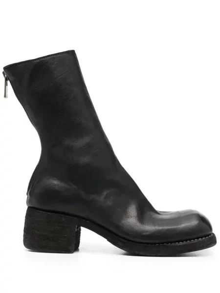 Botine Guidi din piele negru