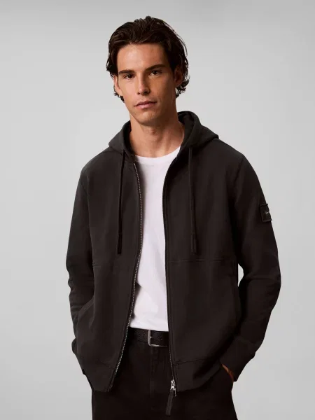 Calvin Klein Jeans Pulóver | Relaxed fit fekete