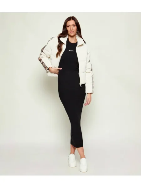 GUESS ACTIVE Rochie FLAMINIA cu adaos de lână negru