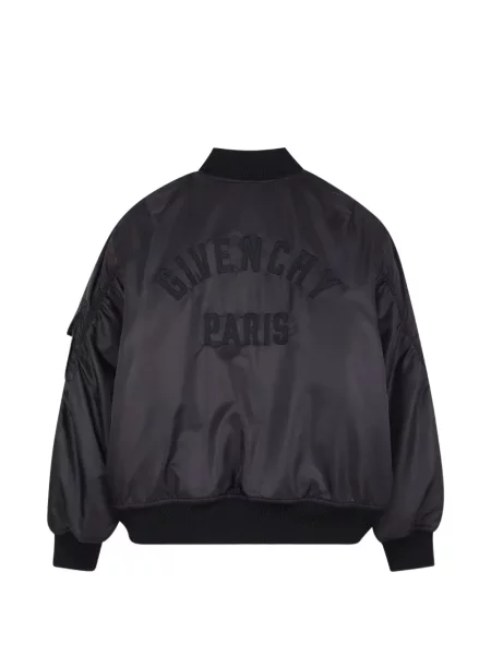 Kurtka bomber dziecięcy Givenchy czarny