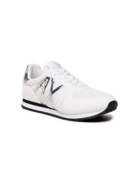 Armani Exchange Sneakersy Biela sivá