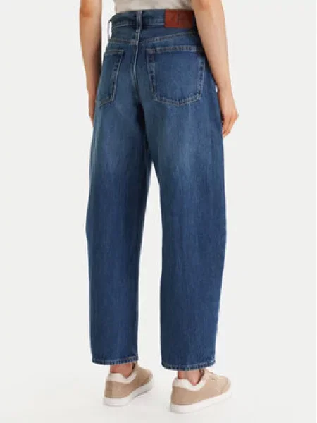 Calvin Klein Jeans Jeans hlače Barrel Fit modra