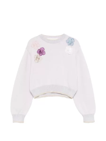 Sweter dziecięcy Simonetta fioletowy