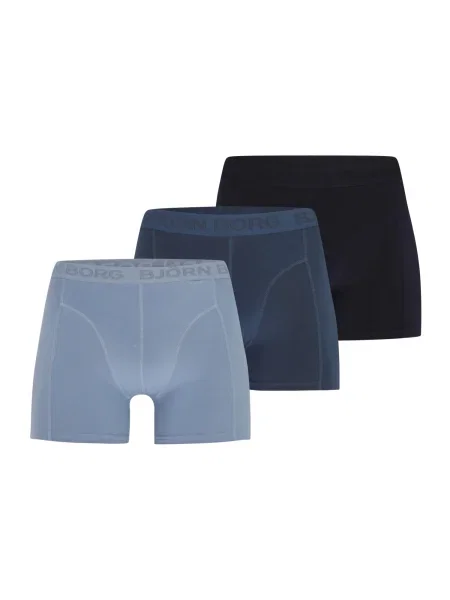 BJÖRN BORG Boxerky námořnická modř / kouřově / tmavě modrá
