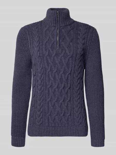 Sweter Superdry niebieski
