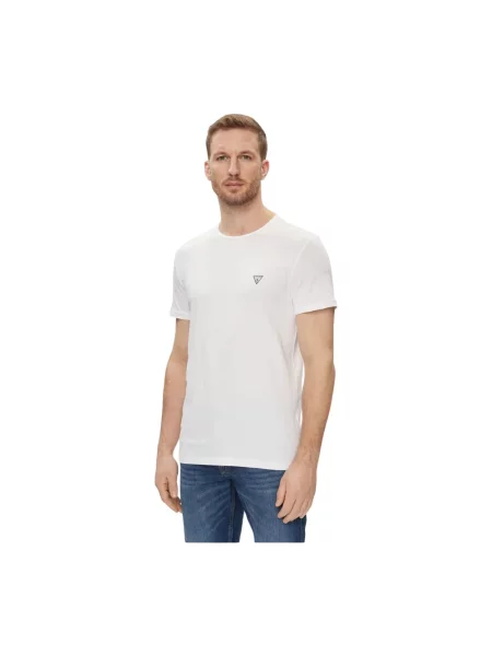 Guess T-Shirt Caleb biały
