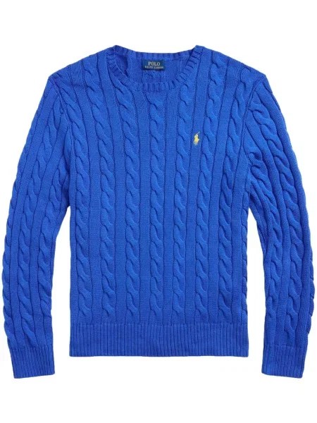 Medvjedić prugasta polo majica Polo Ralph Lauren s printom plava