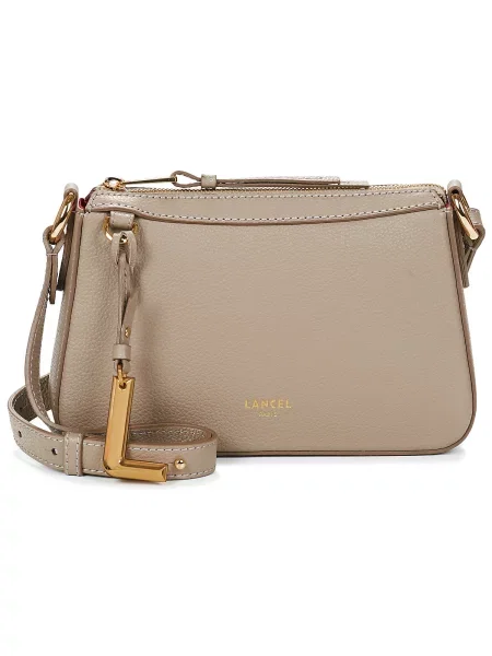 Crossbody torbica Lancel bež