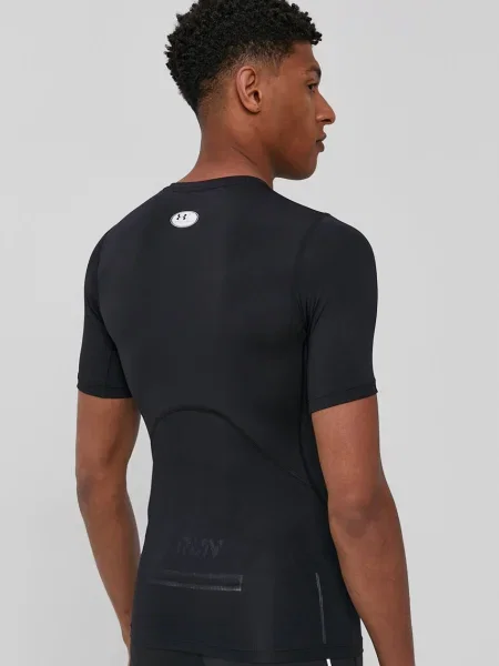 Under Armour edzős póló sima fekete