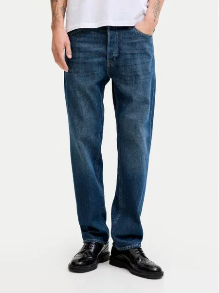 Jack & Jones Jeans hlače Chris modra