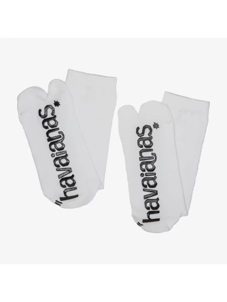 Skarpety Havaianas z logo białe