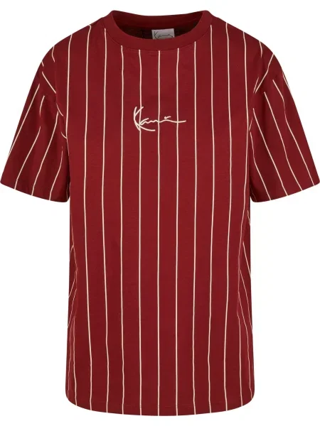 Karl Kani Tricou Essential roşu închis alb