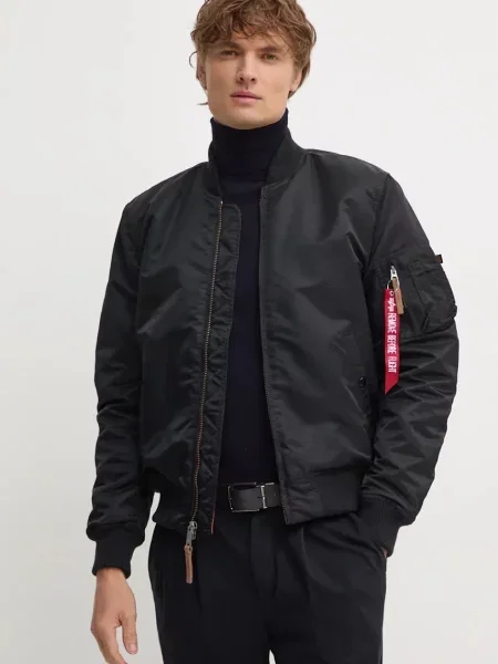 Μπουφάν bomber Alpha Industries VF 59 ανδρικά μαύρο