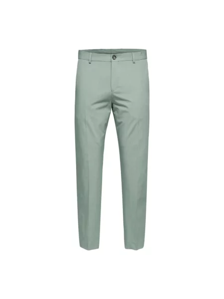 Spodnie dresowe Selected Homme zielone