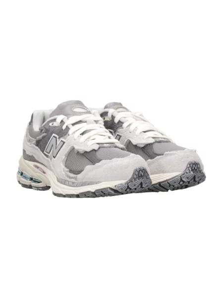 Sneakersy New Balance skórzane szare