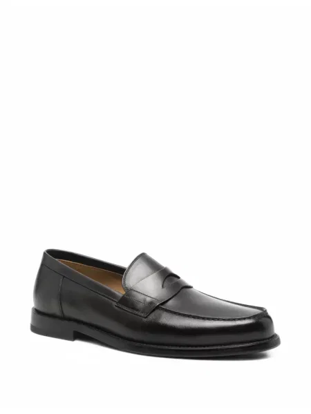 Pantofi loafer Neil Barrett din piele maro