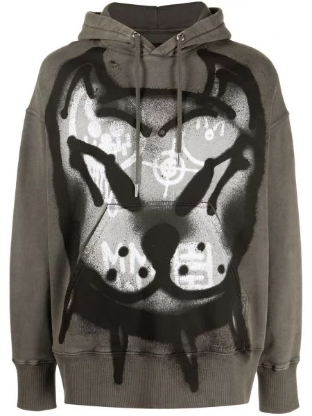 Hoodie Givenchy με σχέδιο γκρι