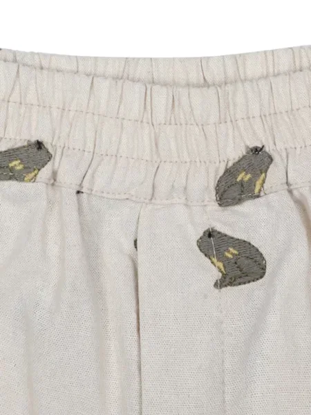 Donsje Шорти з додаванням льону Olivier Shorts Frogs