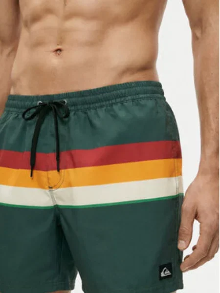 Plavecké šortky Quiksilver zelené