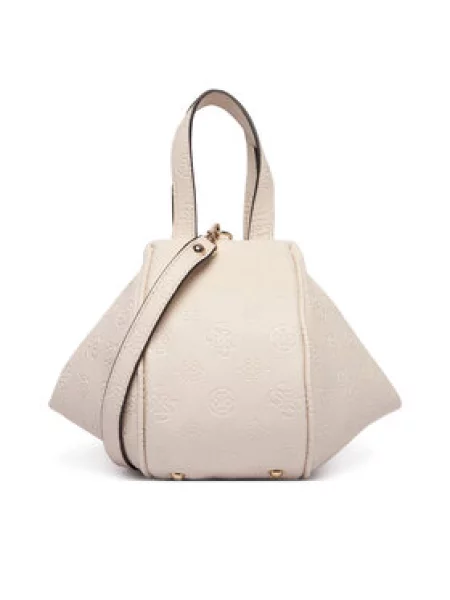Guess Ročna torba Anise Mini Écru
