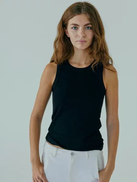 NORR Top Nelly tank negru
