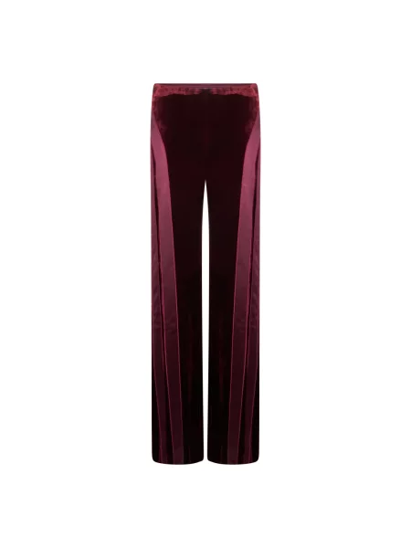 Spodnie Alberta Ferretti czerwone