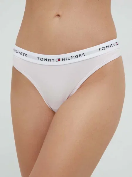 Tommy Hilfiger Tanga růžové