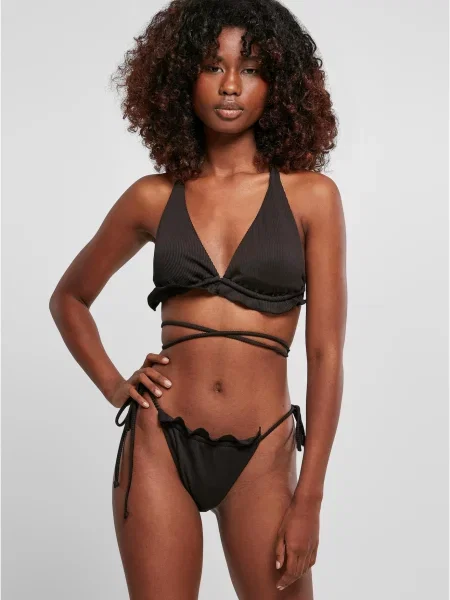 Urban Classics Costum de baie două piese negru