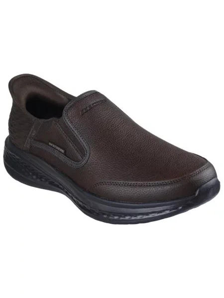 Tenisky Skechers hnedá
