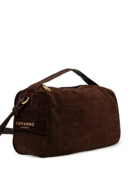 Shopper kabelka Ermanno Scervino hnedá
