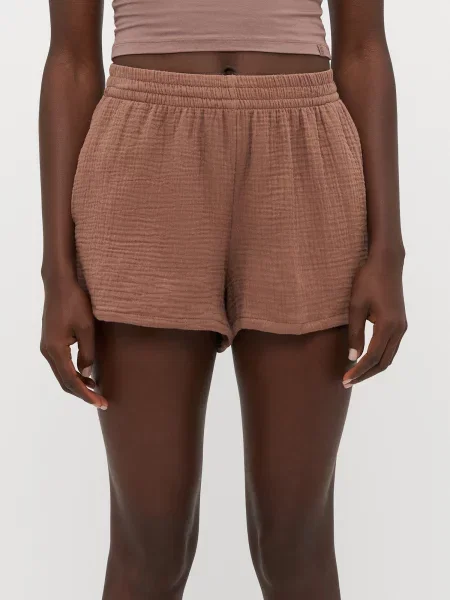 Hunkemöller Pižaminės kelnės ruda